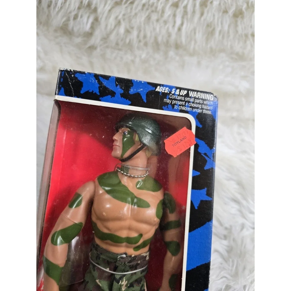 GI JOE 12 inch DUKE 1993 Combat camo gear hall of fame new complete moc